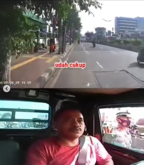 Terekam CCTV Polisi Terima 'Uang Damai' dari Pemobil di Jalan, Minta Rp50 Ribu Tapi Jangan Receh