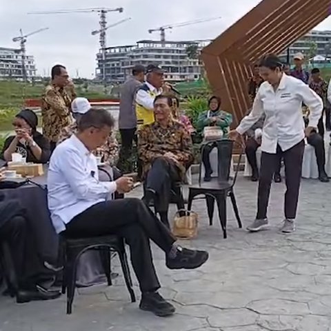 Momen Genit Pak Bas PUPR Panggil Menkeu Sri Mulyani 'Ibu Sayang' Usai Digoda Soal Gedung di IKN