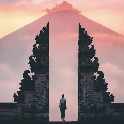 Eksotisme Dua Gerbang Surga di Bali, Lelah Melewati Ratusan Anak Tangga Terbayar Lunas