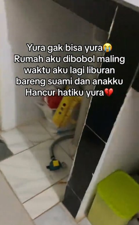 Bikin Nyesek, Wanita Ini Perlihatkan Rumahnya yang Dibobol Maling saat Ditinggal Liburan Bareng Keluarga