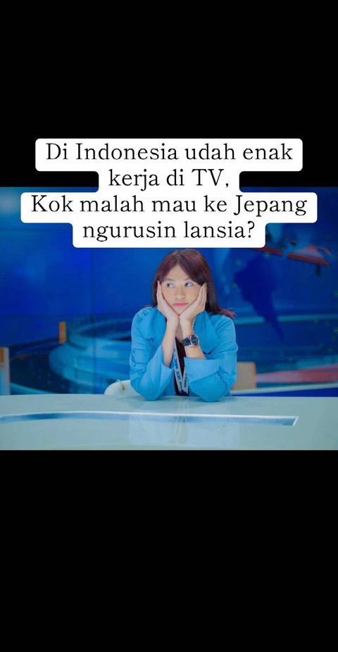 Resign dari Penyiar TV Pilih jadi Perawat Lansia di Jepang, Kisah Perjuangan Wanita Kejar Karier Ini Viral