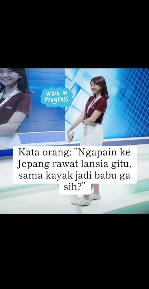 Resign dari Penyiar TV Pilih jadi Perawat Lansia di Jepang, Kisah Perjuangan Wanita Kejar Karier Ini Viral