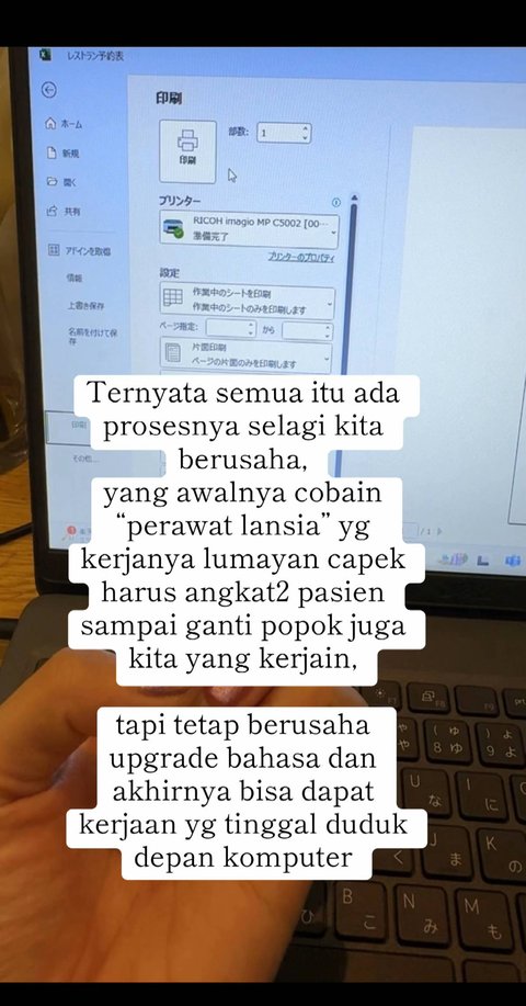 Resign dari Penyiar TV Pilih jadi Perawat Lansia di Jepang, Kisah Perjuangan Wanita Kejar Karier Ini Viral