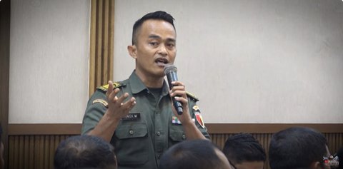 Depan Para Perwira, Kapten TNI Beri Pesan Penting Agar Tak Terjerumus Judi Online