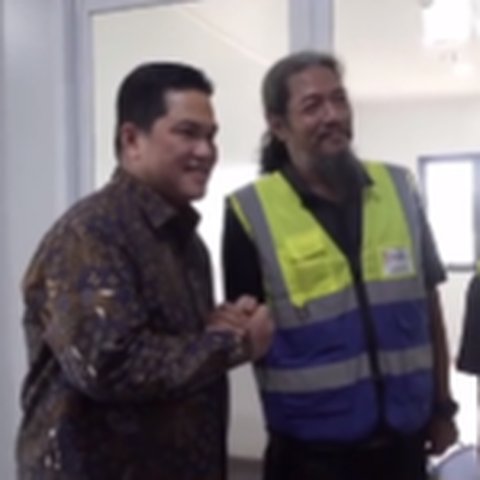 Menteri BUMN Erick Thohir Tak Sengaja Ketemu Teman SD di IKN, Kini Punya Pekerjaan Bergengsi