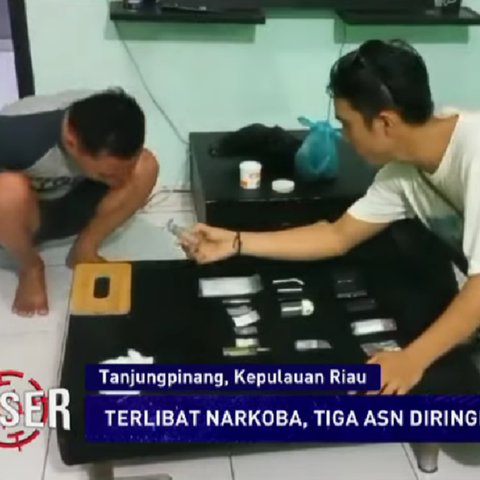 Momen Tiga ASN Riau Digerebek karena Narkoba, Pelaku Tak Menyangka Tamu Berpakaian Preman Ternyata Polisi