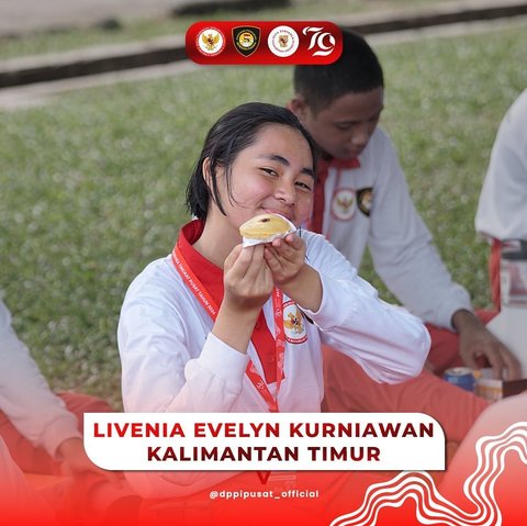 Sosok Livenia Evelyn Kurniawan Pembawa Baki Bendera Pusaka di IKN, Pelajar Asal Samarinda yang Berhasil Mewujudkan Cita-Cita Jadi Paskibraka