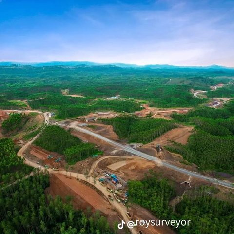 Petugas Survei Tanah Unggah Momen Kerjanya saat IKN Masih Hutan hingga Kini Jadi Kota Indah, Penuh Perjuangan