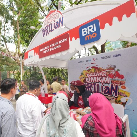 BRI Hadirkan Bazaar UMKM BRILiaN Pada Gelaran BRILiaN Independence Week di Perayaan HUT ke-79 RI