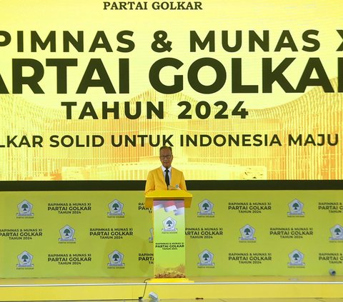 FOTO: Rapimnas Golkar Dibuka di Tengah Isu Jokowi Diusulkan jadi Ketua Umum