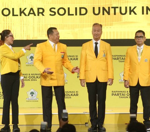 FOTO: Rapimnas Golkar Dibuka di Tengah Isu Jokowi Diusulkan jadi Ketua Umum