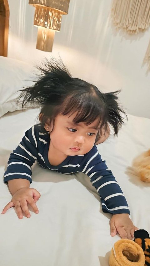 Cunda Anak Denny Caknan Tanpa Antena WiFi, Jadi Singa Kecil yang Nggemesin!