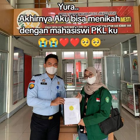 Pria Ini Nikahi Mahasiswi PKL di Tempatnya Kerja, Kisahnya Viral Berujung Bahagia