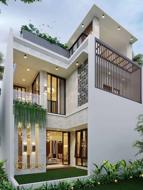 9 Ide Desain Rumah Minimalis 3 Lantai yang Terkesan Mewah, Elegan, dan Modern