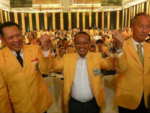 FOTO: Jadi Calon Tunggal Ketua Umum Partai Golkar, Senyum Bahlil Lahadalia Merekah di Munas ke-XI 2024