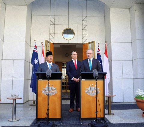 FOTO: Momen Prabowo Subianto Temui PM Australia Anthony Albanese untuk Memperkuat Hubungan Kemitraan