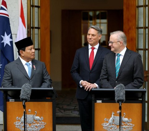 FOTO: Momen Prabowo Subianto Temui PM Australia Anthony Albanese untuk Memperkuat Hubungan Kemitraan