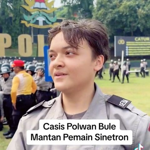 Mantan Pesinetron Berdarah Inggris Ini Kini Jadi Casis Polwan, Sosoknya Curi Perhatian