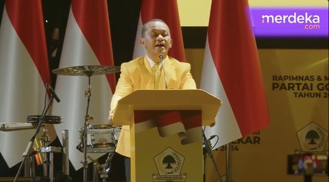 Sebelum Jadi Ketua Umum Sudah Ada yang Koordinasi Kepada Komandan, Bahlil Geleng-geleng Kepala Sampai Tepuk Jidat 'Golkar-golkar'