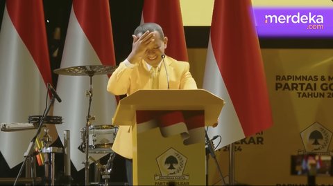 Sebelum Jadi Ketua Umum Sudah Ada yang Koordinasi Kepada Komandan, Bahlil Geleng-geleng Kepala Sampai Tepuk Jidat 'Golkar-golkar'