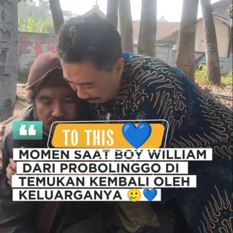 Terpisah Selama 5 Bulan dan Sempat Dikira Orang Tidak Normal, Kisah Pria Kembali Bertemu dengan Keluarganya Ini Viral