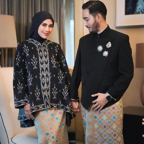 Aura Ibu Pejabat, Potret Terbaru Syahnaz Sadiqah Kenakan Kebaya Moden Anggun Banget