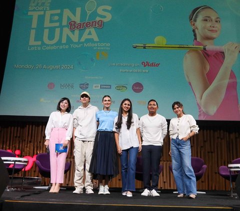 FOTO: Luna Maya Rayakan Hari Ulang Tahun dengan 'Tenis Bareng Luna', Tayang Eksklusif di VIDIO