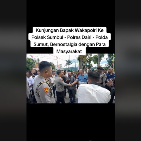 Wakapolri Komjen Agus 'Sidak' Polsek, Anggota Polisi dan Warga Langsung Kumpul