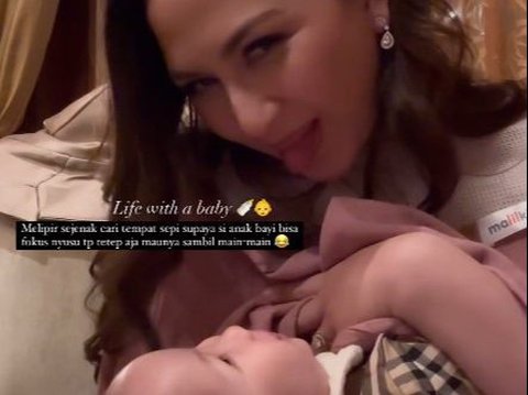 Potret Cantik Jessica Mila saat Hadir dalam Acara Pernikahan Clarissa Tanoe di Amerika Serikat, Penampilan Lucu Baby Kyarra Bikin Salfok