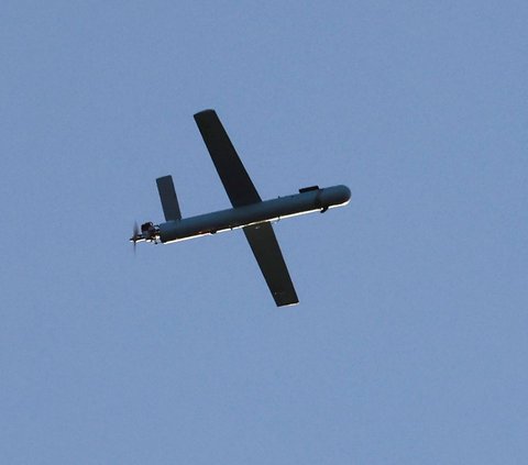 FOTO: Pertempuran Mendebarkan Drone Hizbullah vs Jet Tempur Israel, Langit Perbatasan Lebanon Mencekam!