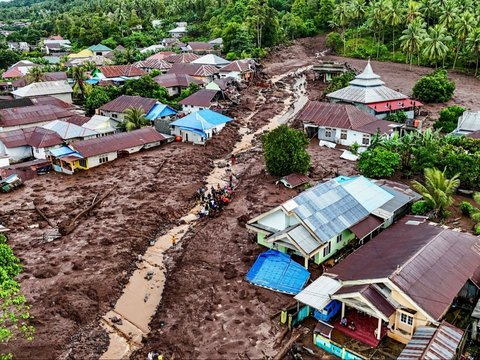 FOTO: Penampakan Banjir Bandang Dahsyat Menyapu Kota Rua di Ternate, Korban Meninggal Dunia Terus Bertambah