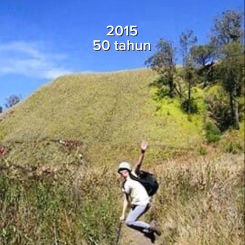 Ikut Tren Forever Young, Emak-emak Pendaki Gunung Ini Ungkap Perjalanan Hidupnya dari Muda hingga Usia Hampir Kepala 6