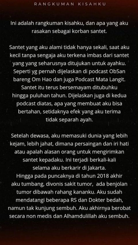 8 Potret Veri AFI, Uengungkap Pengalaman Sebagai Korban Santet Sejak Kecil