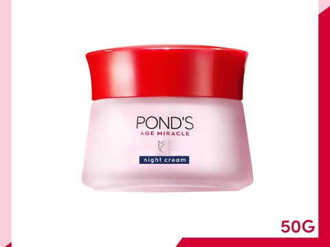 1. Pond’s Age Miracle Ultimate Youth Night Cream: Solusi untuk Garis Halus dan Milia