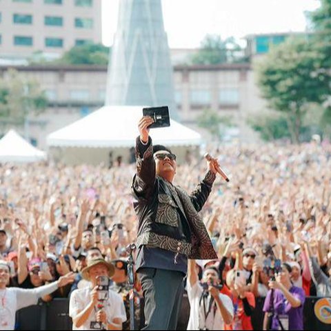 Viral Konser Denny Caknan di Taiwan Penuh Sesak oleh Pekerja Migran Indonesia, Begini Potretnya