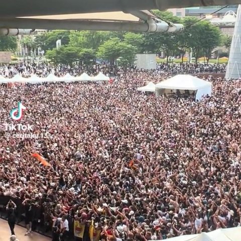 Viral Konser Denny Caknan di Taiwan Penuh Sesak oleh Pekerja Migran Indonesia, Begini Potretnya