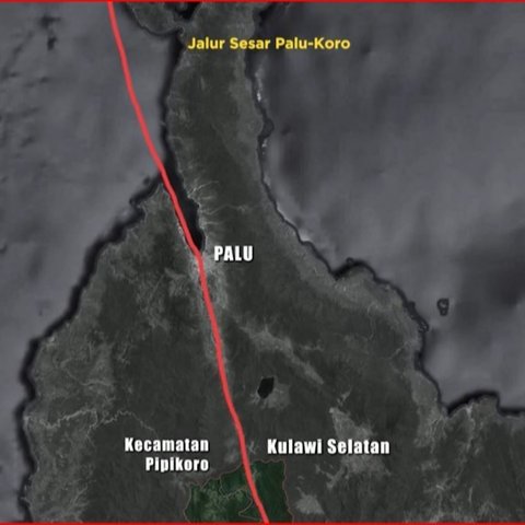 4 Fakta Sesar Palu-Koro, Sesar Teraktif di Indonesia Jadi Penyebab Gempa dan Tsunami Palu 2018