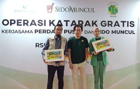 Sido Muncul Berikan Operasi Gratis untuk 200 Penderita Katarak di Bogor