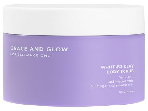 4. Grace and Glow White-B3 Clay Body Scrub