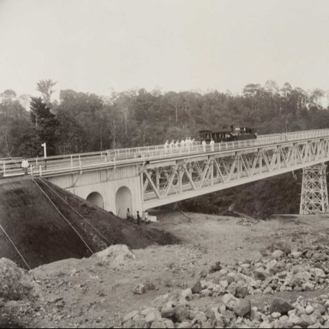 Melihat Sisa Jembatan KA yang Berjaya Tahun 1906 di Bandung Barat, Kokoh Meski Berusia 1 Abad Lebih