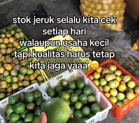 Modal Rp 4 Juta, Pemuda Ini Sukses Buka Usaha Minuman Es Jeruk hingga Habiskan 1,5 Kuintal Jeruk/bulan