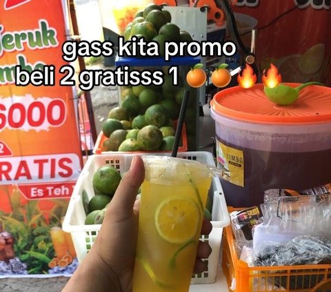 Modal Rp 4 Juta, Pemuda Ini Sukses Buka Usaha Minuman Es Jeruk hingga Habiskan 1,5 Kuintal Jeruk/bulan