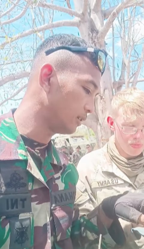 Momen Anggota TNI Tawari Tentara Amerika Makan Ransum, Ternyata Doyan Sampai Manggut-Manggut Angkat Jempol