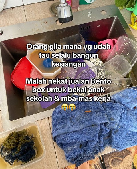 Tak Pikir Untung, Cerita Lika Liku Penjual Katering Jualan Bento Box Harga Murah Ini Viral