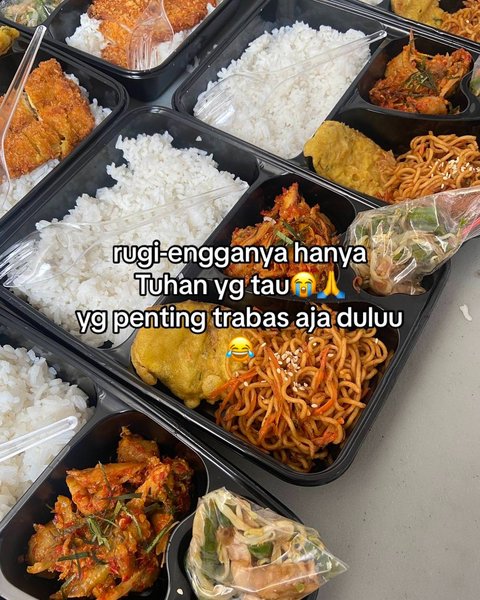 Tak Pikir Untung, Cerita Lika Liku Penjual Katering Jualan Bento Box Harga Murah Ini Viral