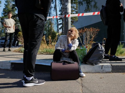 FOTO: Sisa-Sisa Serangan Mengejutkan Ukraina ke Jantung Rusia, Gedung Apartemen Hancur dan Warga Tewas