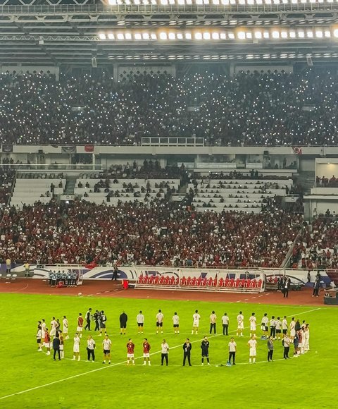 Sama-sama Cantik, ini Potret Keseruan Aaliyah Massaid dan Mahalini saat Nonton Laga Timnas Indonesia vs Australia di Stadion GBK