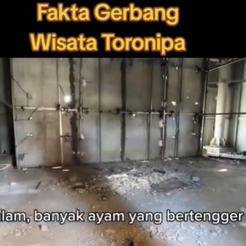 Gerbang Wisata Toronipa-Kendari Tuai Sorotan Usai Rusak, Telan Anggaran Rp32 Miliar dan Kini Jadi Kandang Ayam