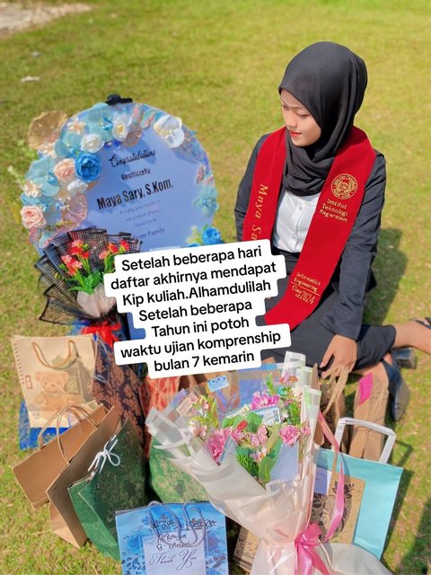 Kisah Sukses Anak Tukang Balon dan Penjual Mainan yang Berhasil Jadi Sarjana, Banjir Pujian