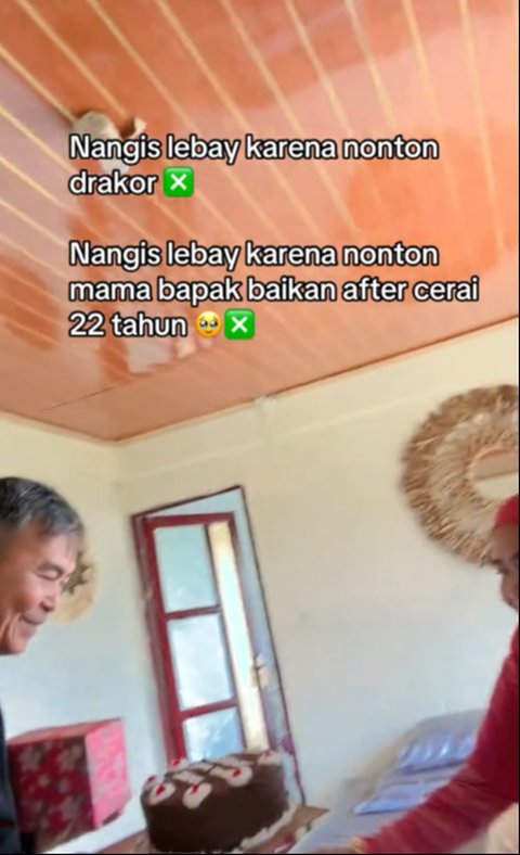 Viral Momen Mantan Suami Istri Kembali Komunikasi usai 22 Tahun Bercerai, Bikin Anaknya Haru